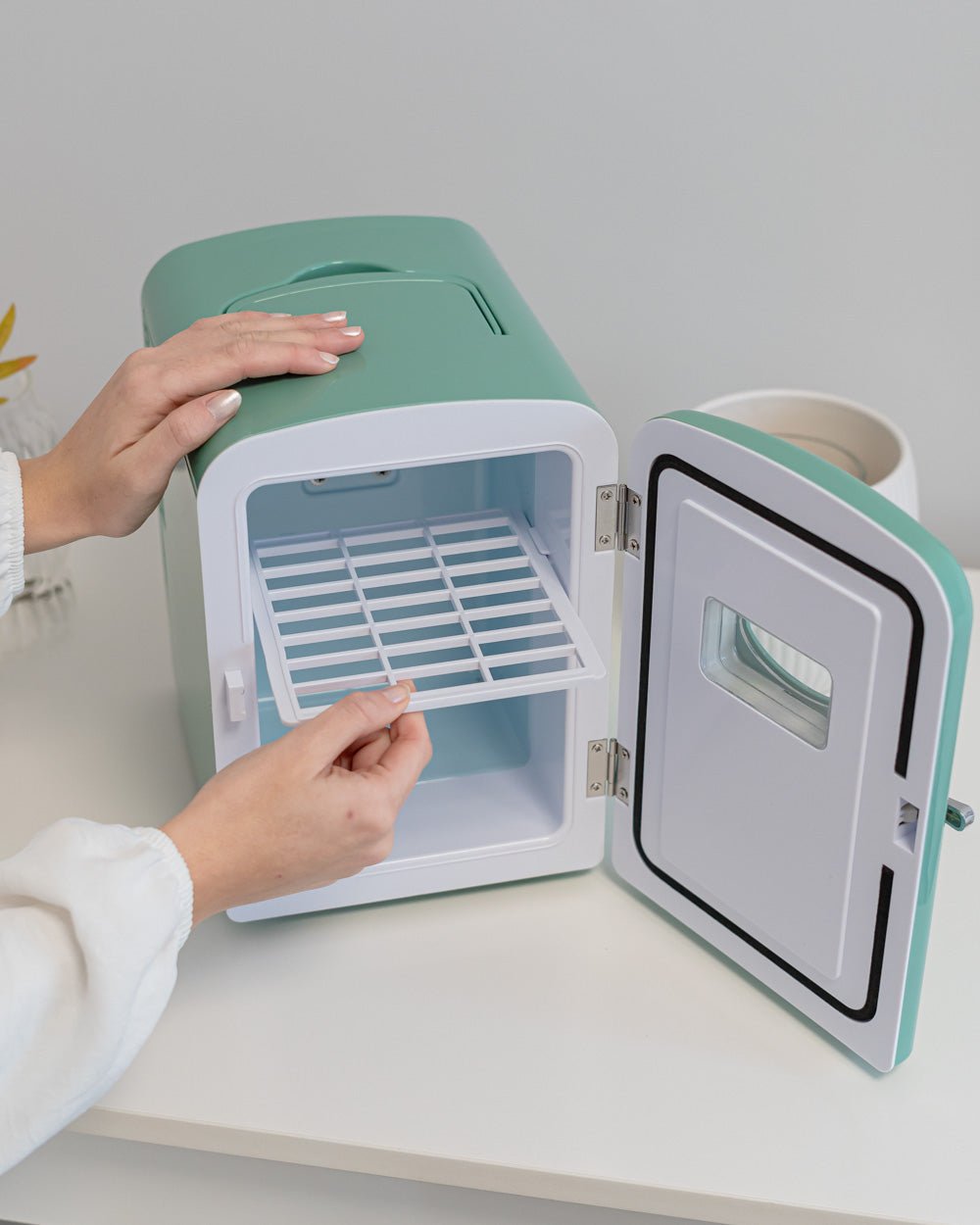 Mini Nevera Cosméticos Retro 4L - AUDREY - Flamingueo