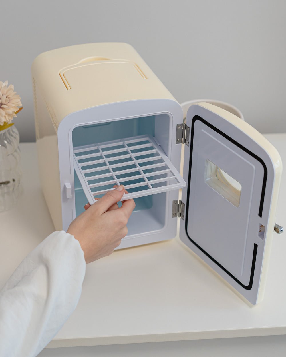 Mini Nevera Cosméticos Retro 4L - AUDREY - Flamingueo