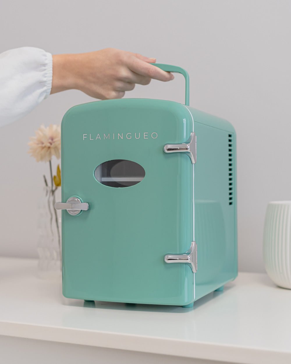 Mini Nevera Cosméticos Retro 4L - AUDREY - Flamingueo