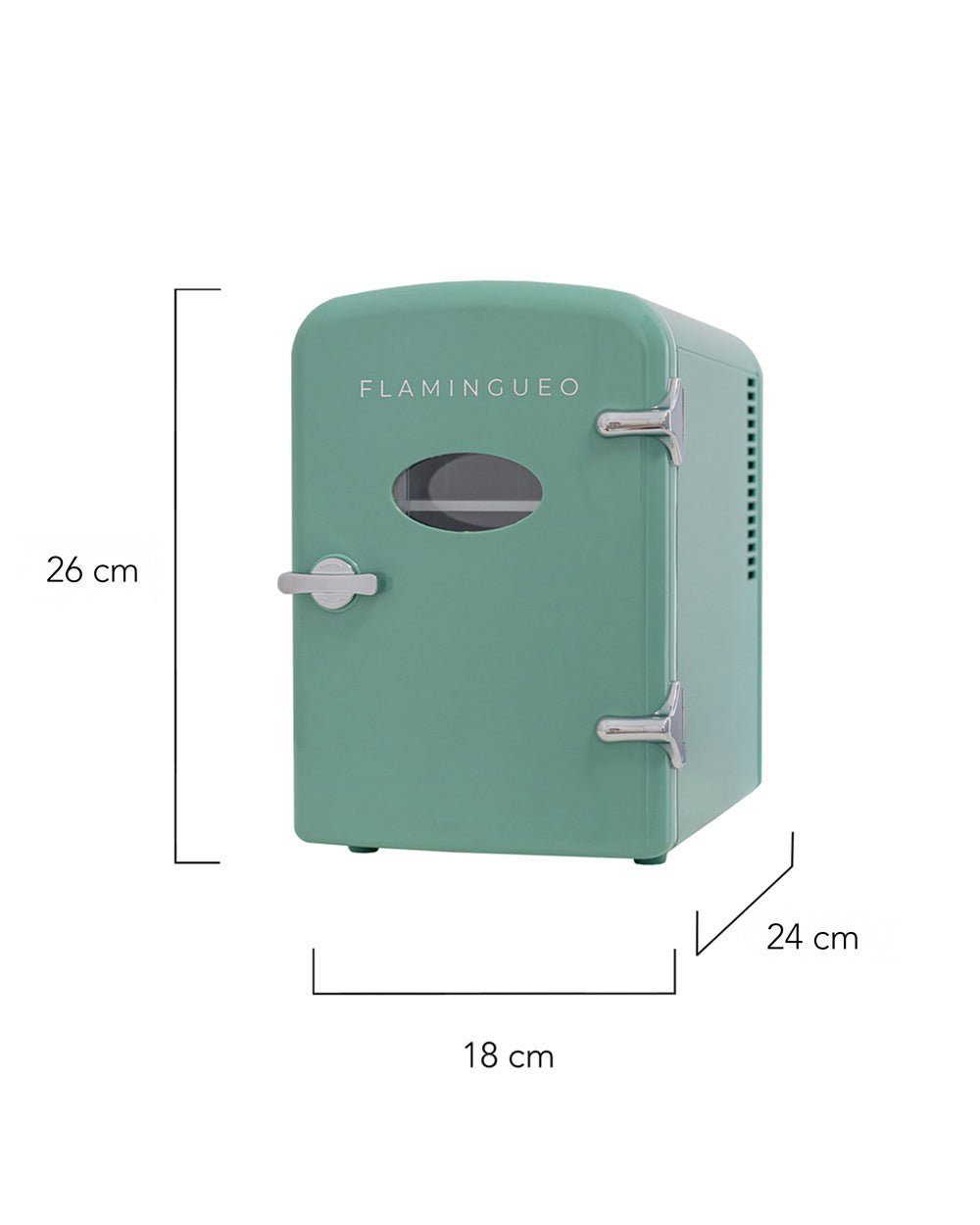 Mini Nevera Cosméticos Retro 4L - AUDREY - Flamingueo