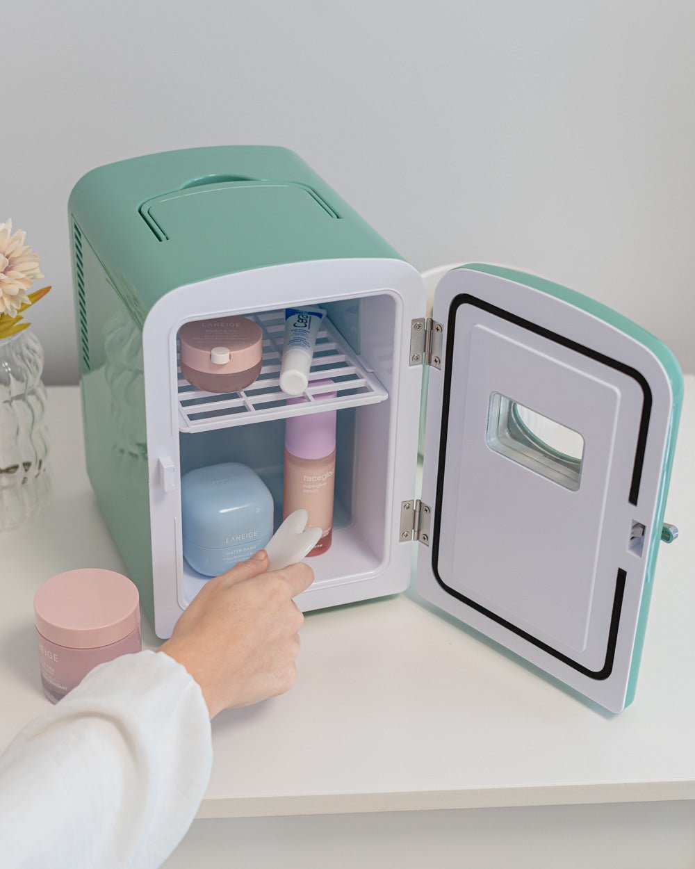 Mini Nevera Cosméticos Retro 4L - AUDREY - Flamingueo