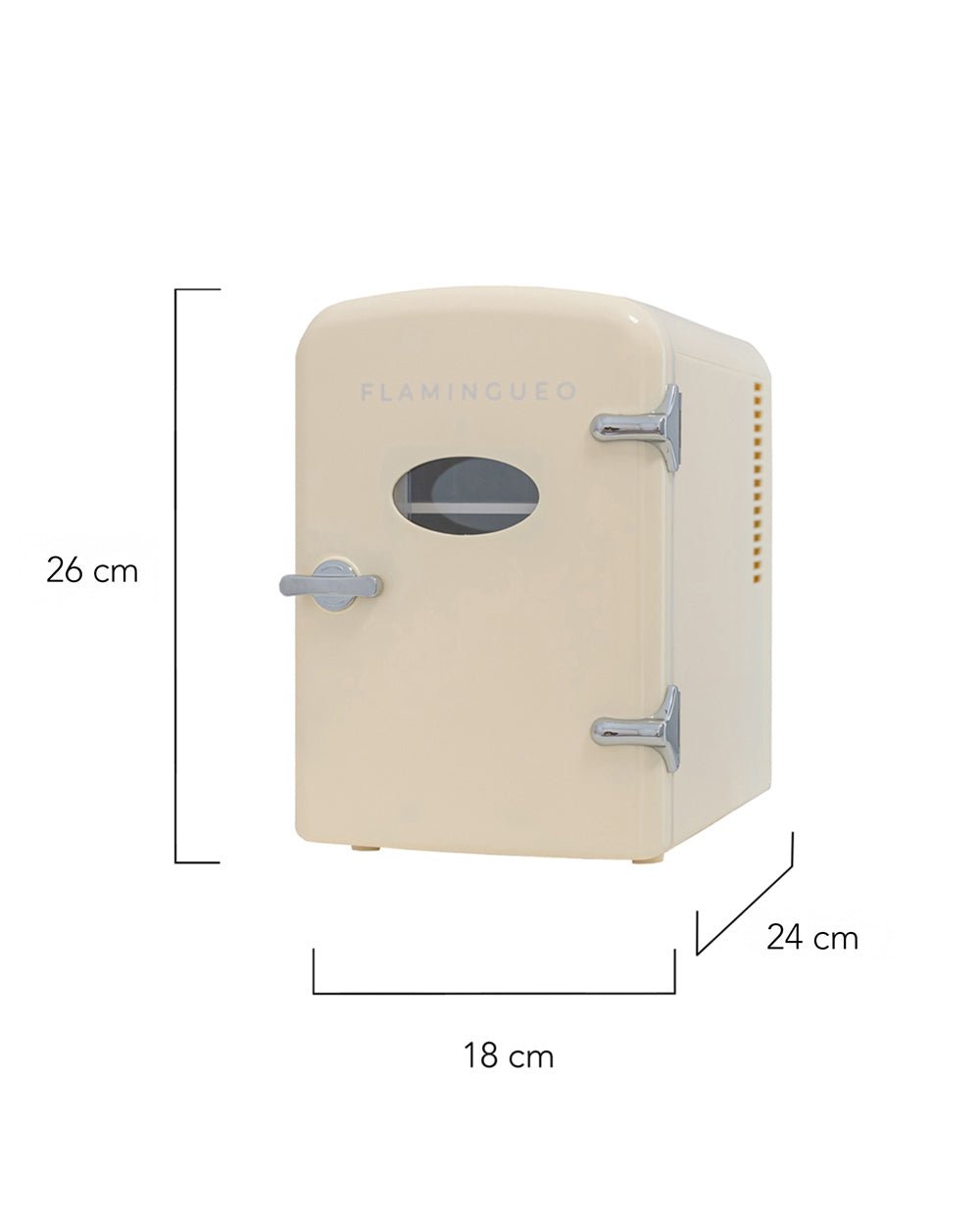 Mini Nevera Cosméticos Retro 4L - AUDREY - Flamingueo