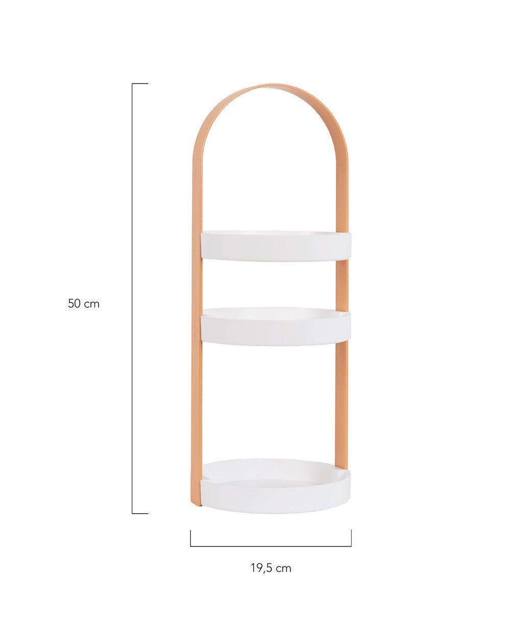 Organizador maquillaje - HARPER - Flamingueo