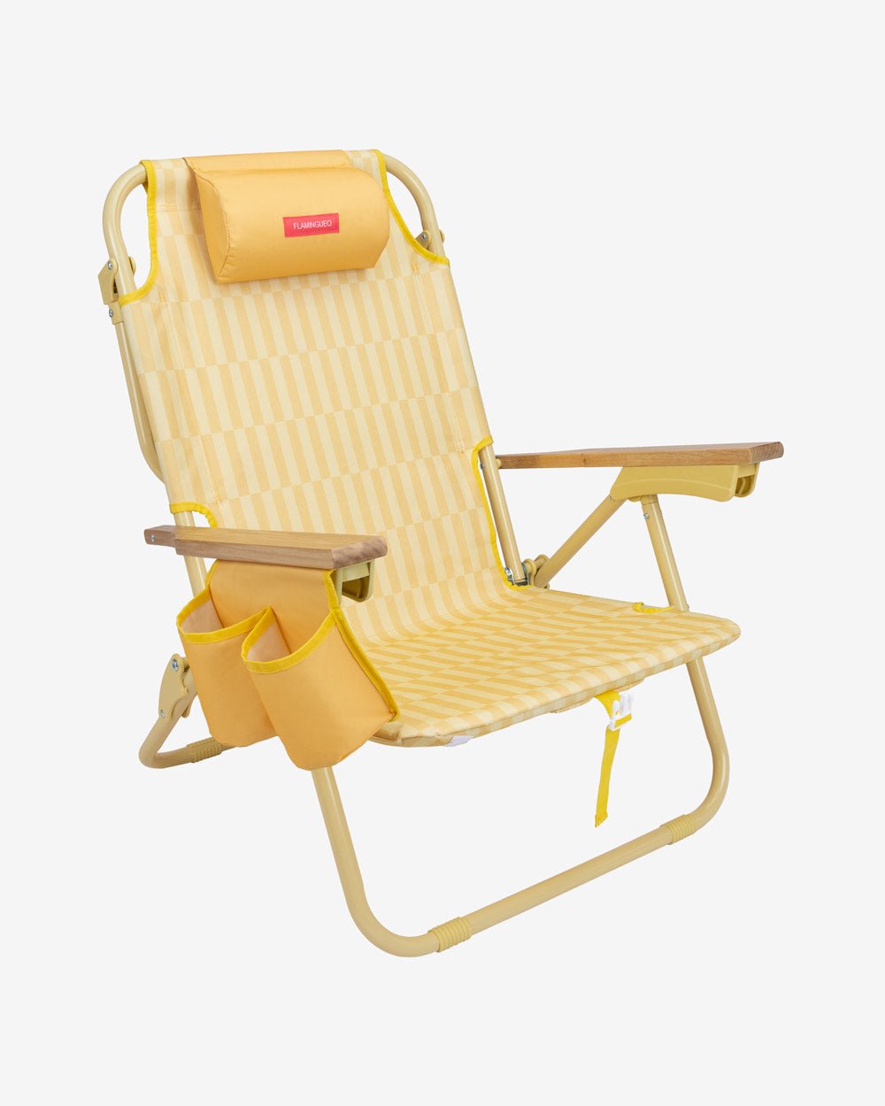 Silla plegable playa amarilla - ODIN - Flamingueo