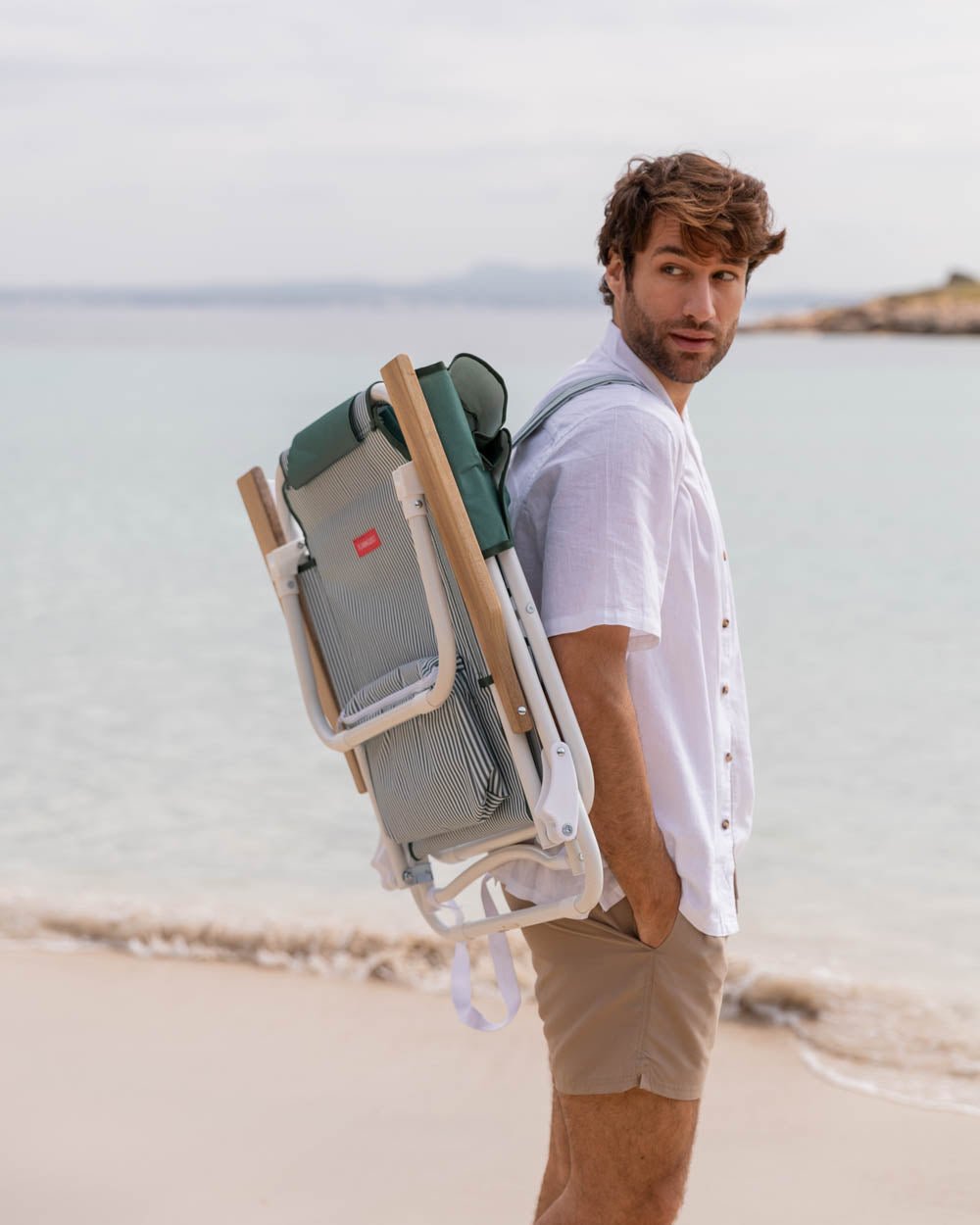 Silla plegable playa verde - BÁRBARA - Flamingueo