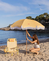 Sombrilla exterior amarilla - CARAMEL - Flamingueo