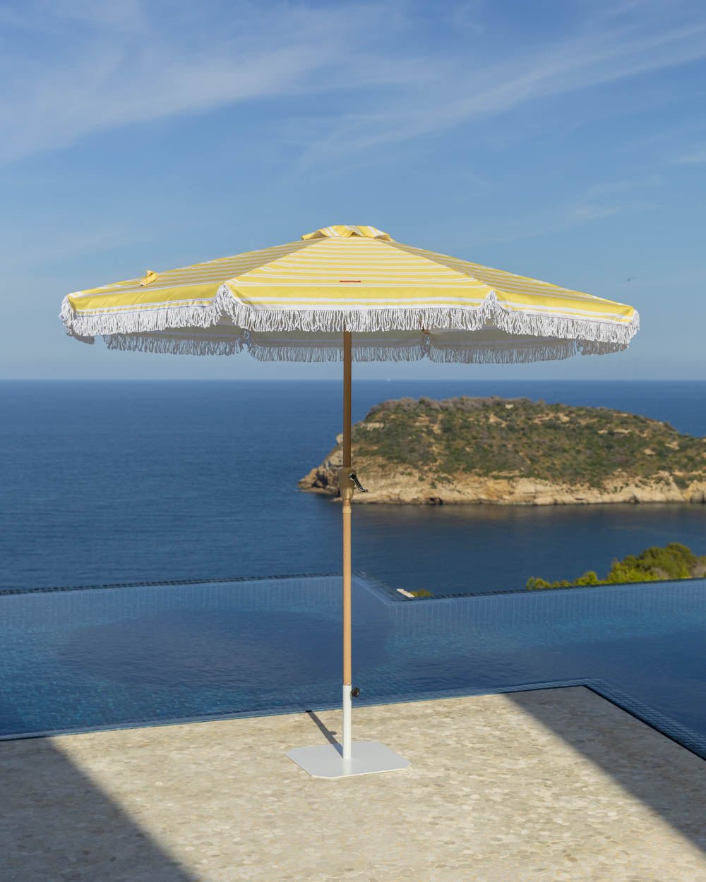 Sombrilla exterior amarilla - DORIA - Flamingueo