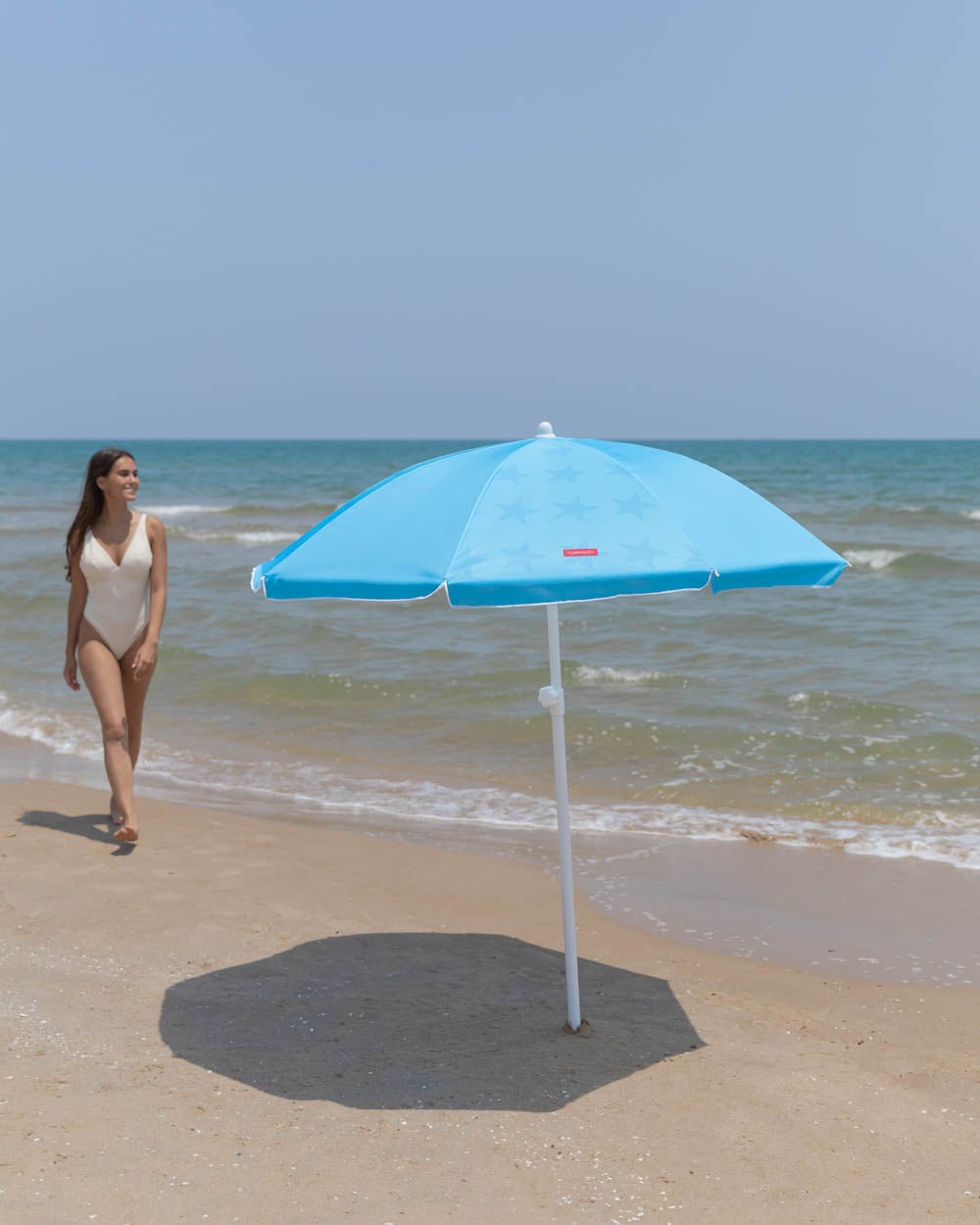 Sombrilla exterior azul - CYNDI - Flamingueo