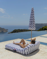 Sombrilla exterior azul - DORIA - Flamingueo