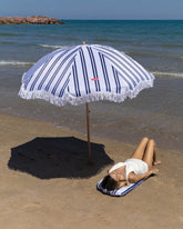 Sombrilla exterior azul - KEIRA - Flamingueo