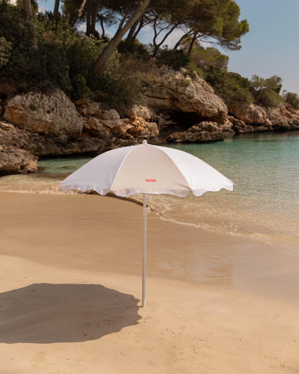 Sombrilla exterior beige - DANIA - Flamingueo