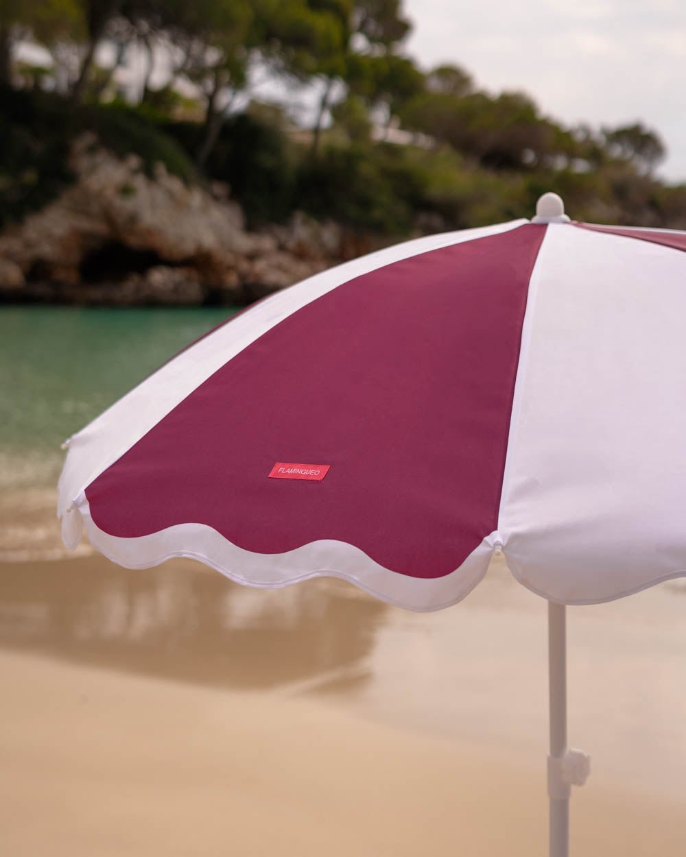 Sombrilla exterior granate - DANIA - Flamingueo