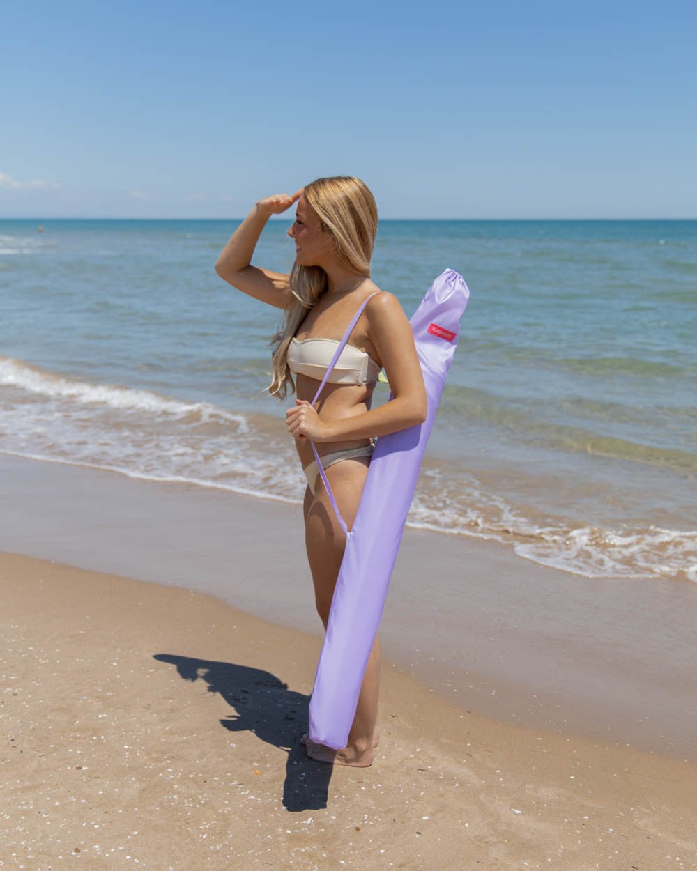 Sombrilla exterior morada - WANDER - Flamingueo