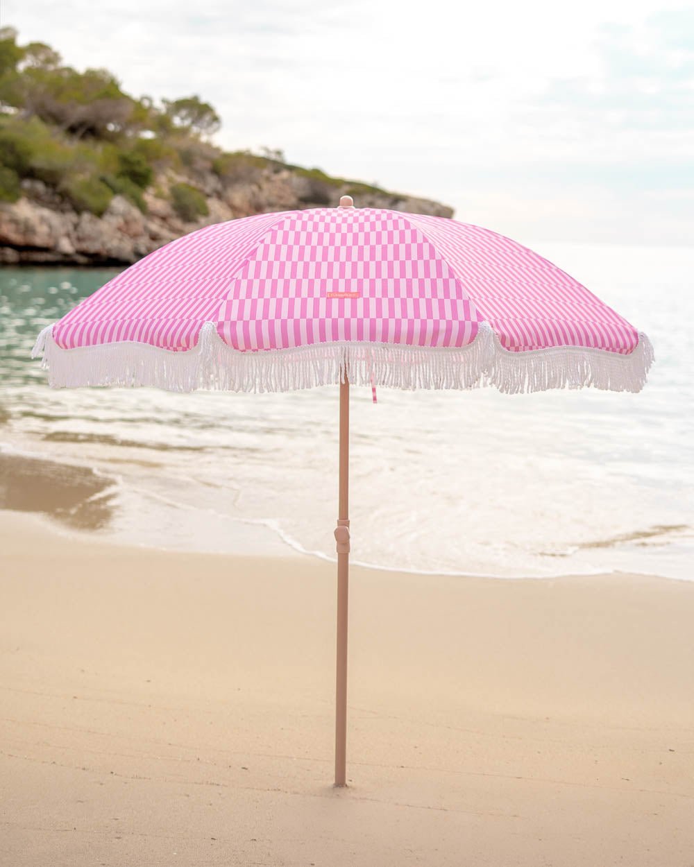 Sombrilla exterior rosa - CARAMEL - Flamingueo