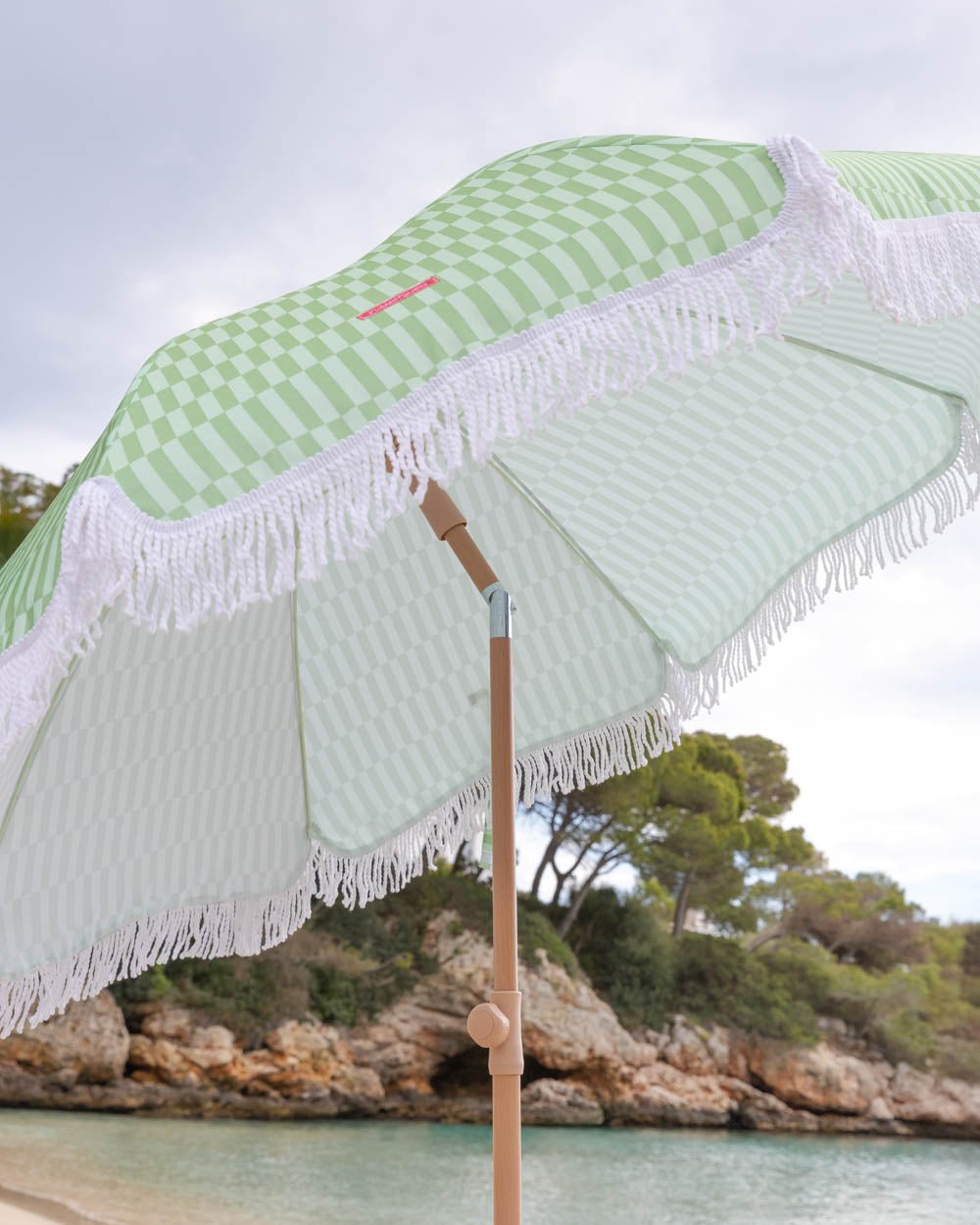 Sombrilla exterior verde - CARAMEL - Flamingueo