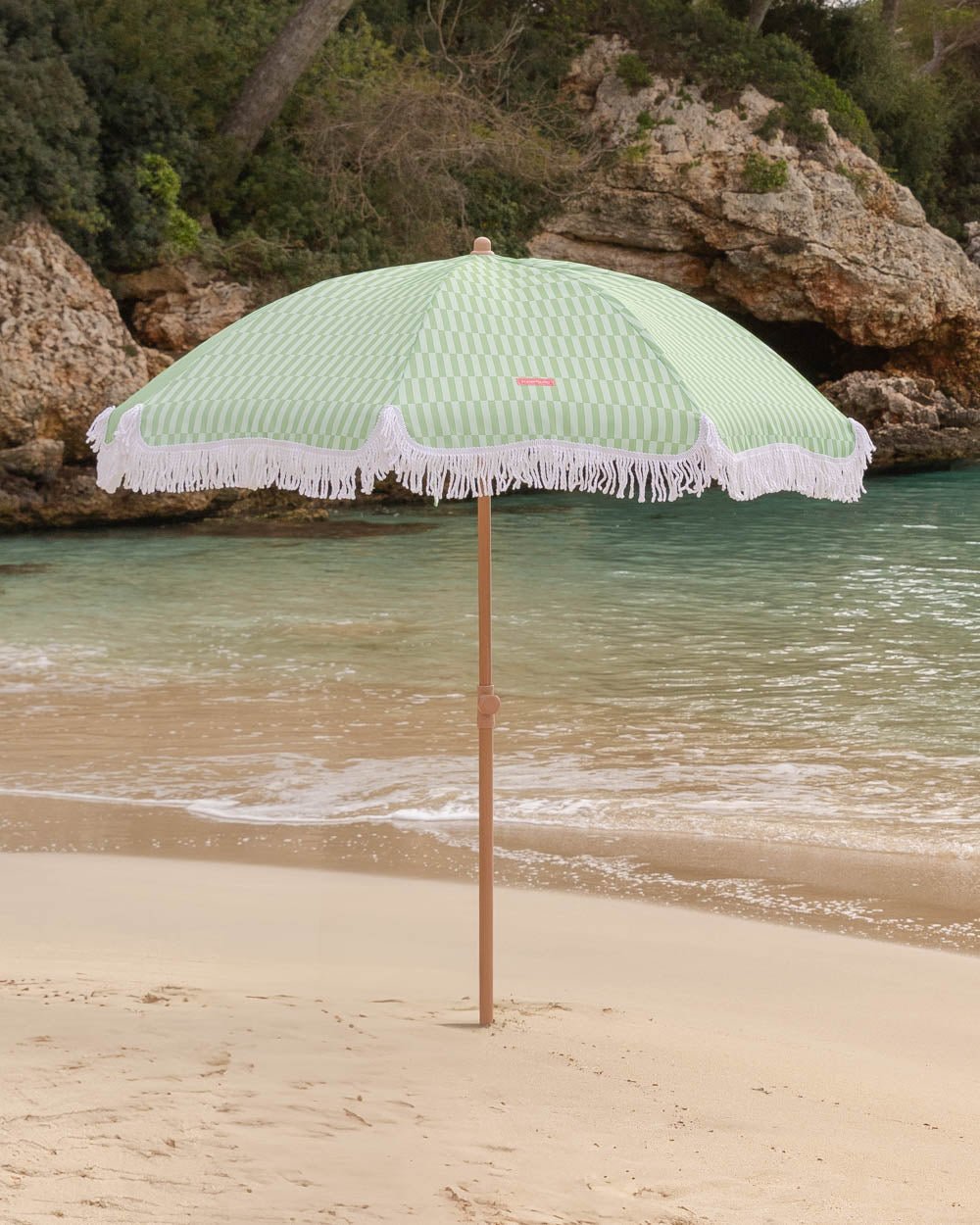 Sombrilla exterior verde - CARAMEL - Flamingueo