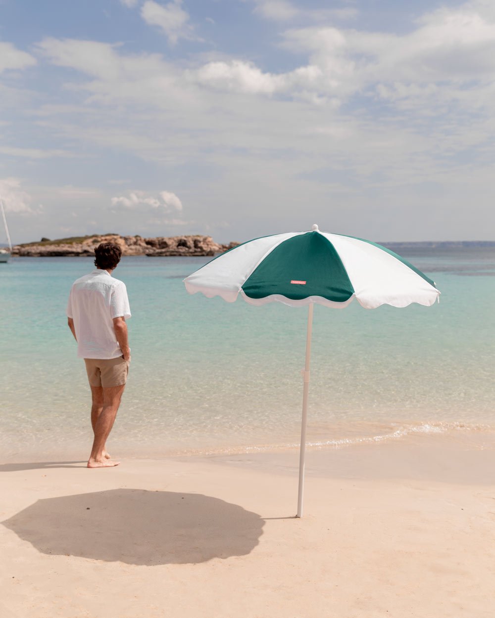 Sombrilla exterior verde - DANIA - Flamingueo