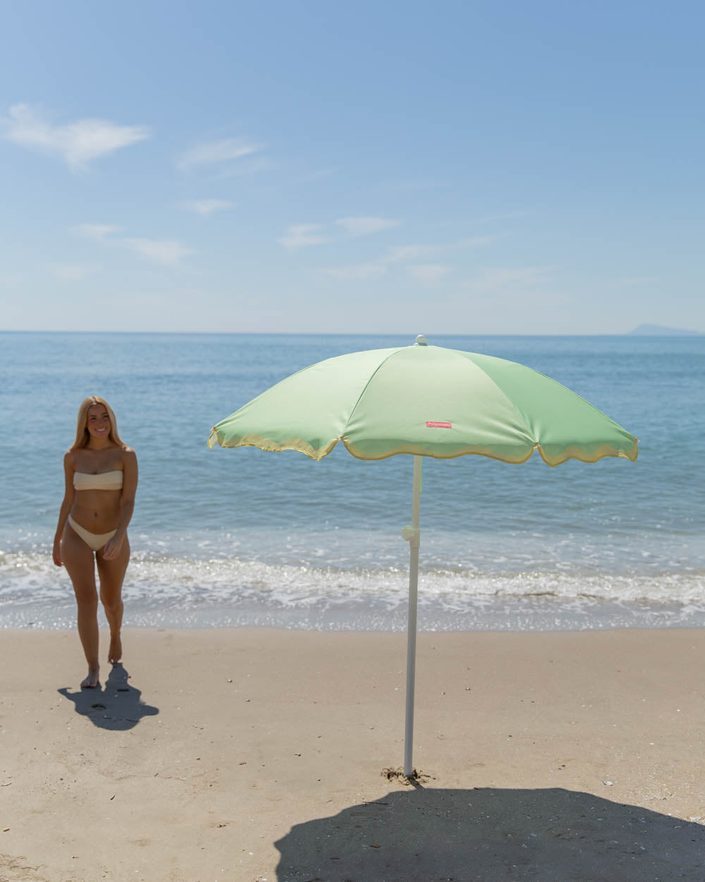 Sombrilla exterior verde - WANDER - Flamingueo