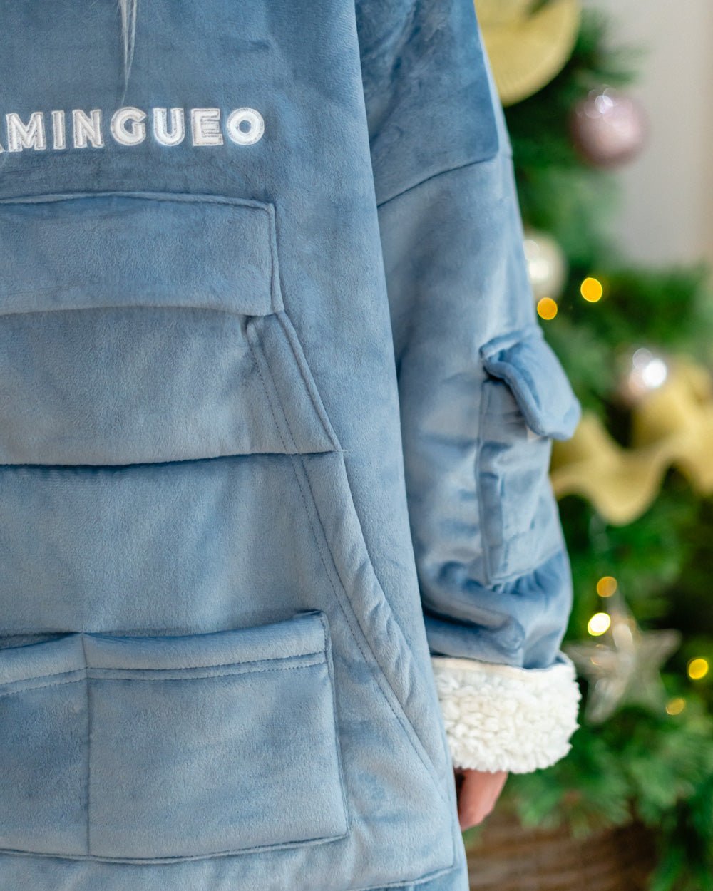 Sudadera Manta - HAGRID AZUL - Flamingueo