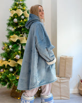 Sudadera Manta - HAGRID AZUL - Flamingueo