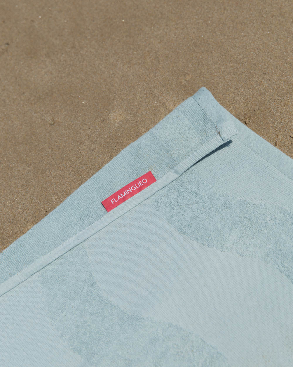 Toalla playa aguamarina - MARINA - Flamingueo