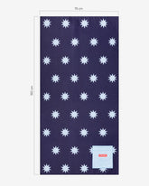 Toalla playa azul kids - CARINA - Flamingueo