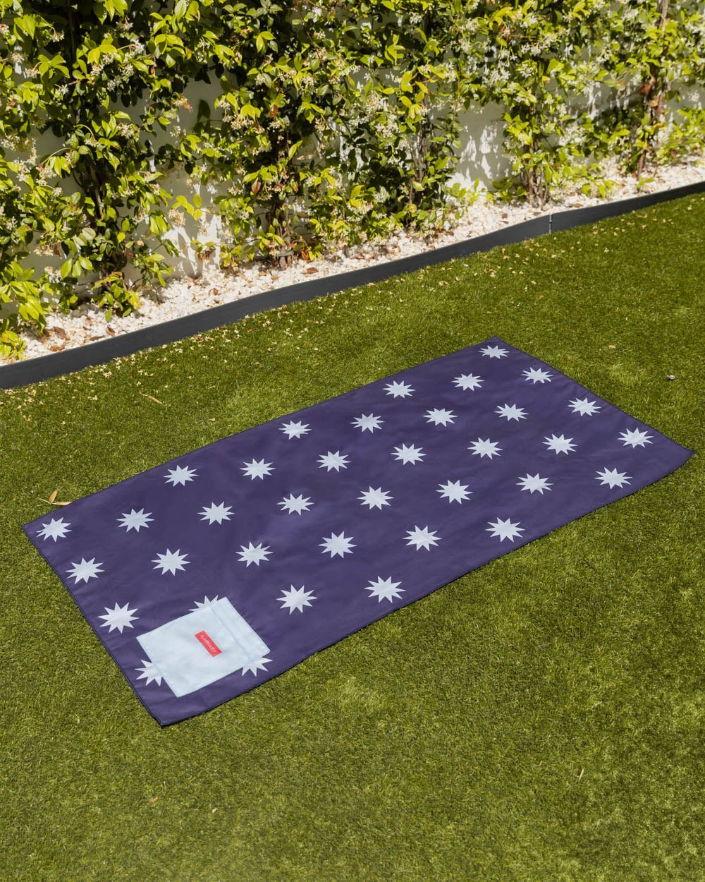 Toalla playa azul kids - CARINA - Flamingueo