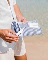 Toalla playa azul - PIPA - Flamingueo