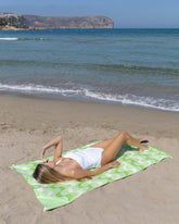 Toalla playa verde - AYLA - Flamingueo