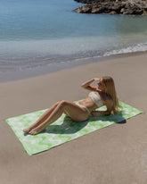 Toalla playa verde - AYLA - Flamingueo