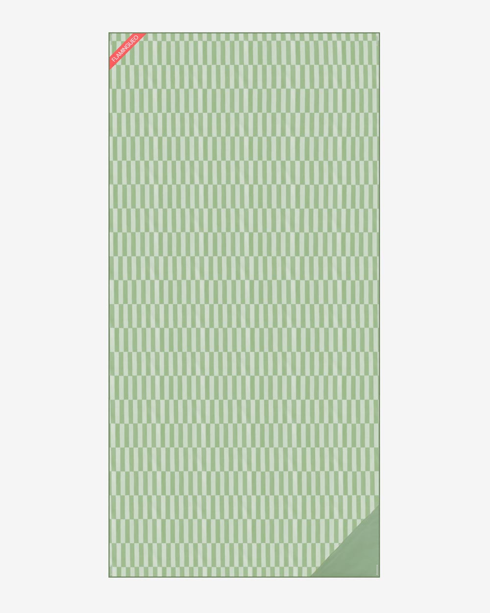 Toalla playa verde - HONEY - Flamingueo