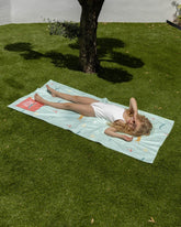 Toalla playa verde kids - ALAN - Flamingueo