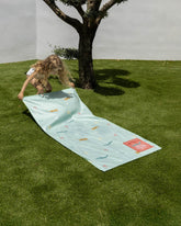 Toalla playa verde kids - ALAN - Flamingueo