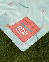 Toalla playa verde kids - ALAN - Flamingueo