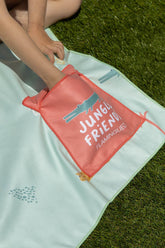 Toalla playa verde kids - ALAN - Flamingueo