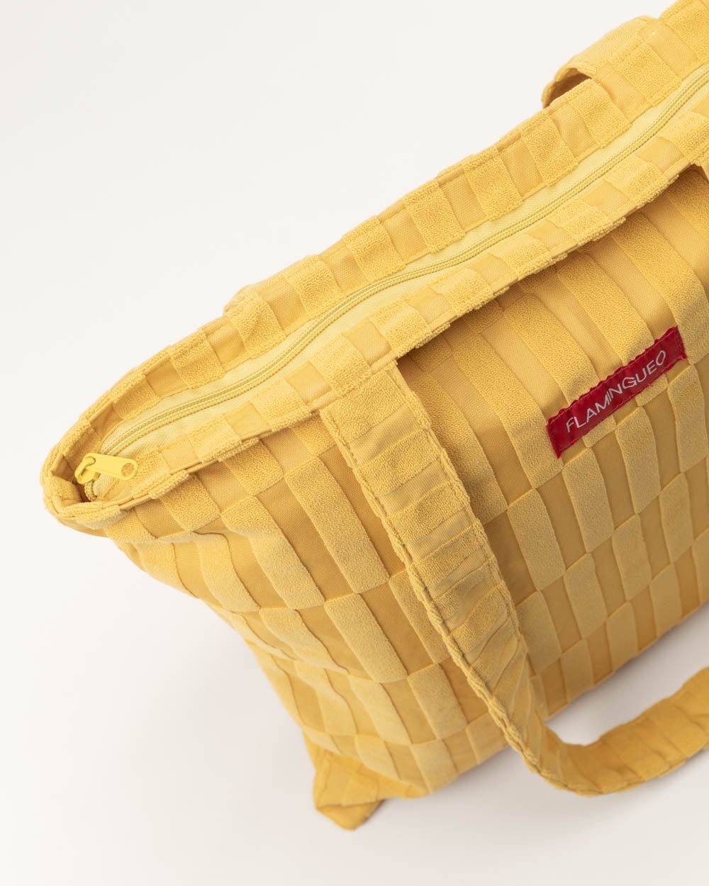 Tote bag amarilla - DEMI - Flamingueo