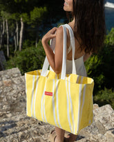 Tote bag amarilla - PENELOPE - Flamingueo