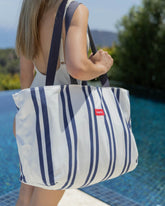 Tote bag azul - PENELOPE - Flamingueo