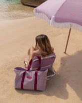 Tote bag burdeos - BRUNY - Flamingueo