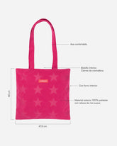 Tote bag fucsia - GRETA - Flamingueo