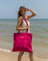 Tote bag fucsia - GRETA - Flamingueo
