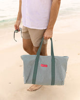 Tote bag verde - BRUNY - Flamingueo