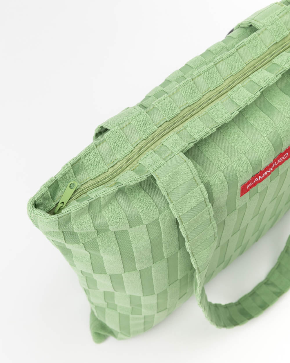 Tote bag verde - DEMI - Flamingueo