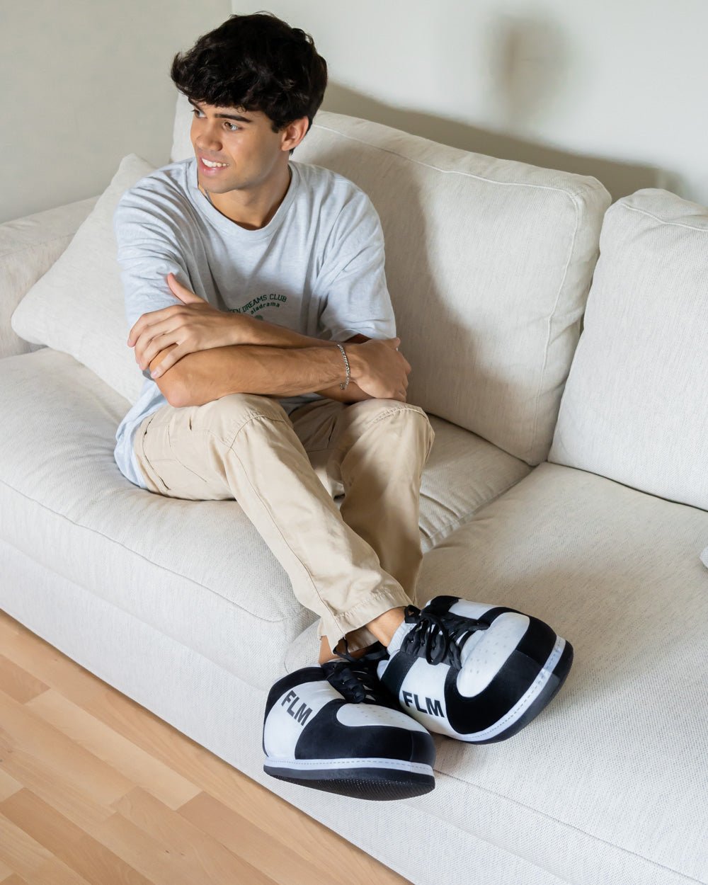 Zapatillas de andar por casa - BASI - Flamingueo