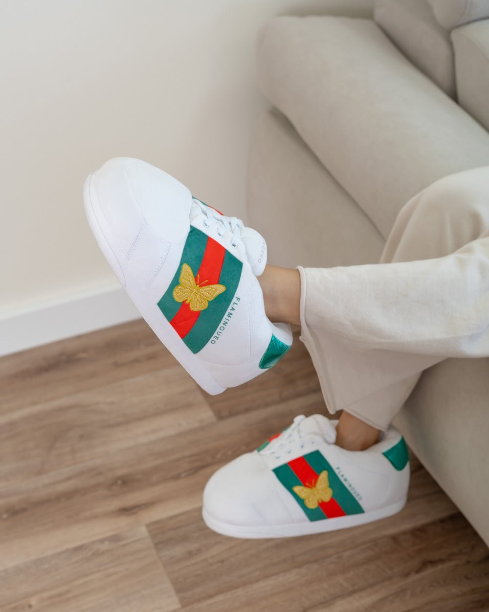 Zapatillas de andar por casa - GRACE - Flamingueo