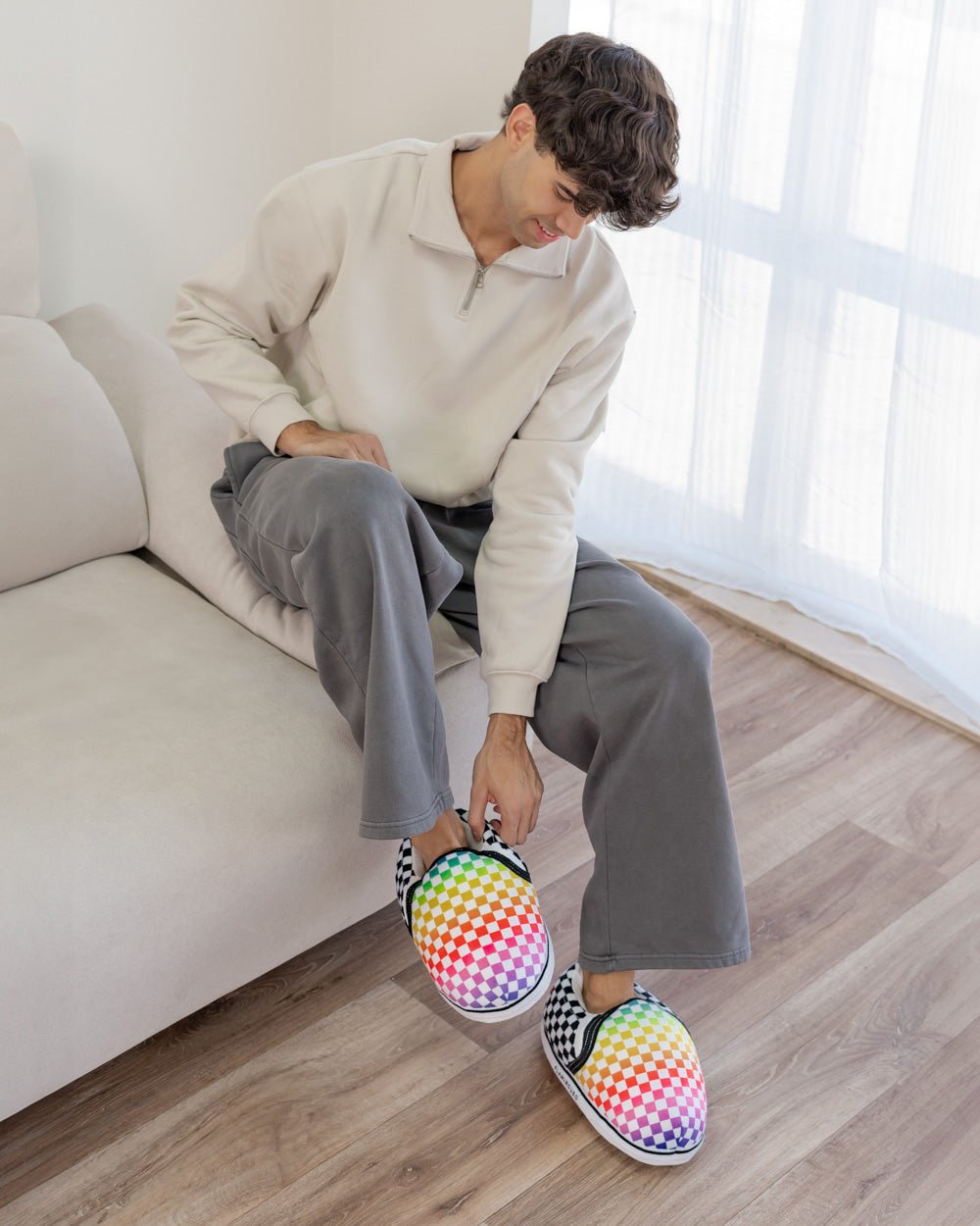 Zapatillas de andar por casa - JOY - Flamingueo