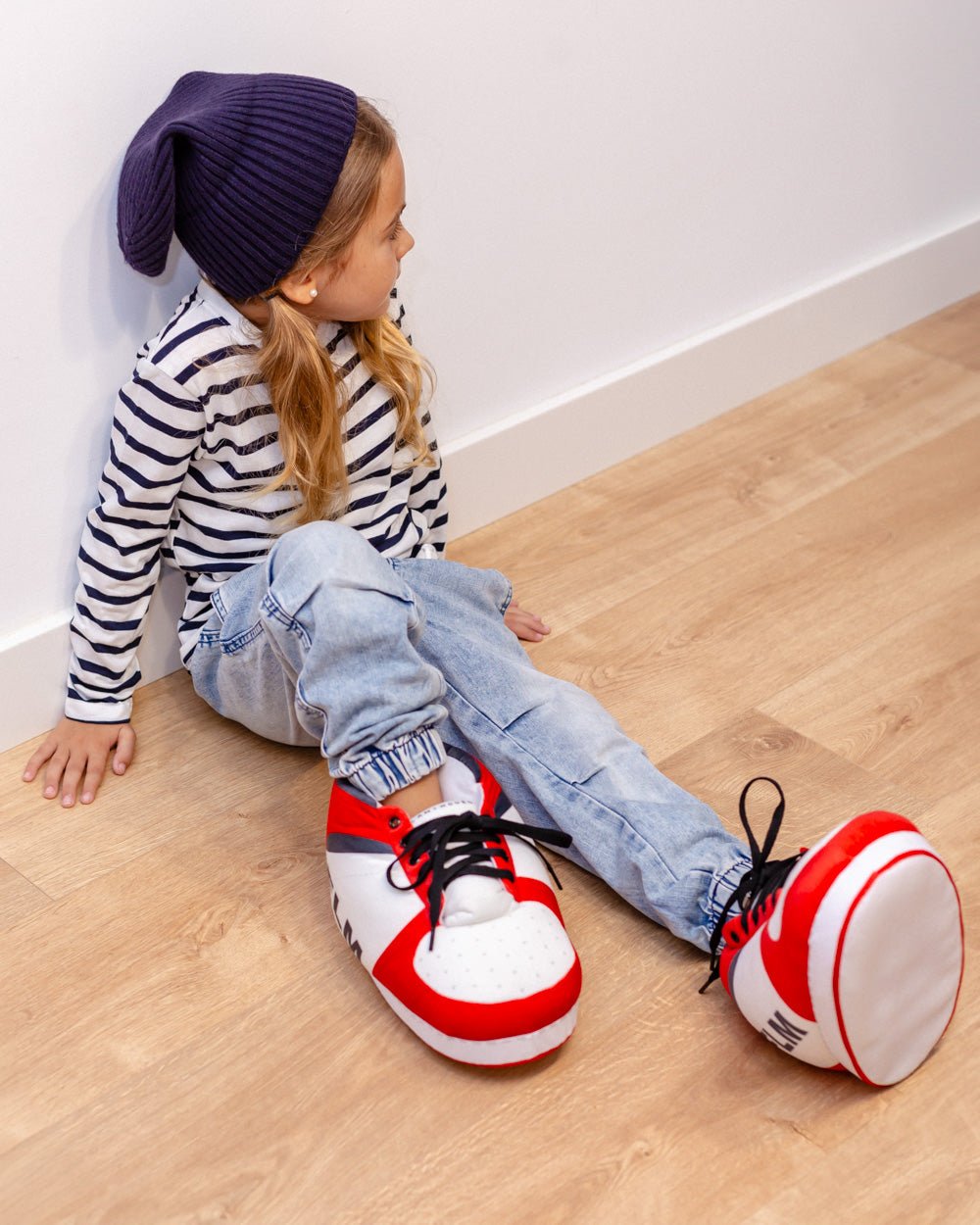 Zapatillas de andar por casa niños - BULLIS KIDS - Flamingueo