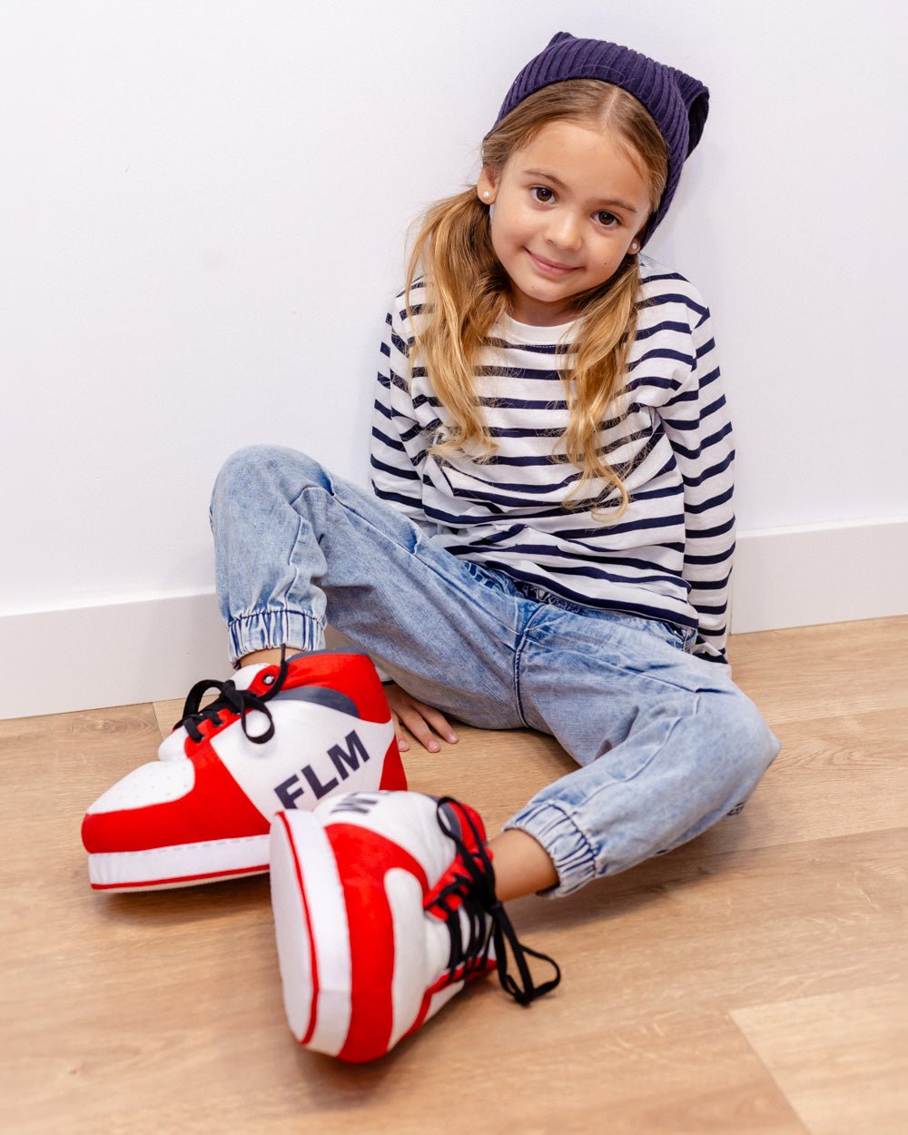 Zapatillas de andar por casa niños - BULLIS KIDS - Flamingueo