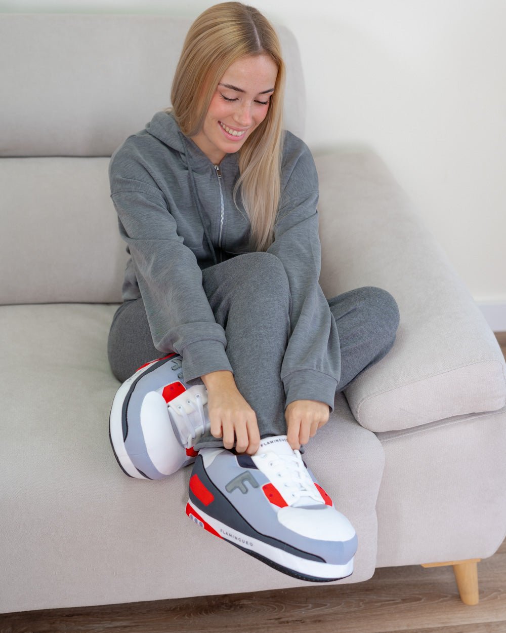 Zapatillas de andar por casa - TINKYS - Flamingueo