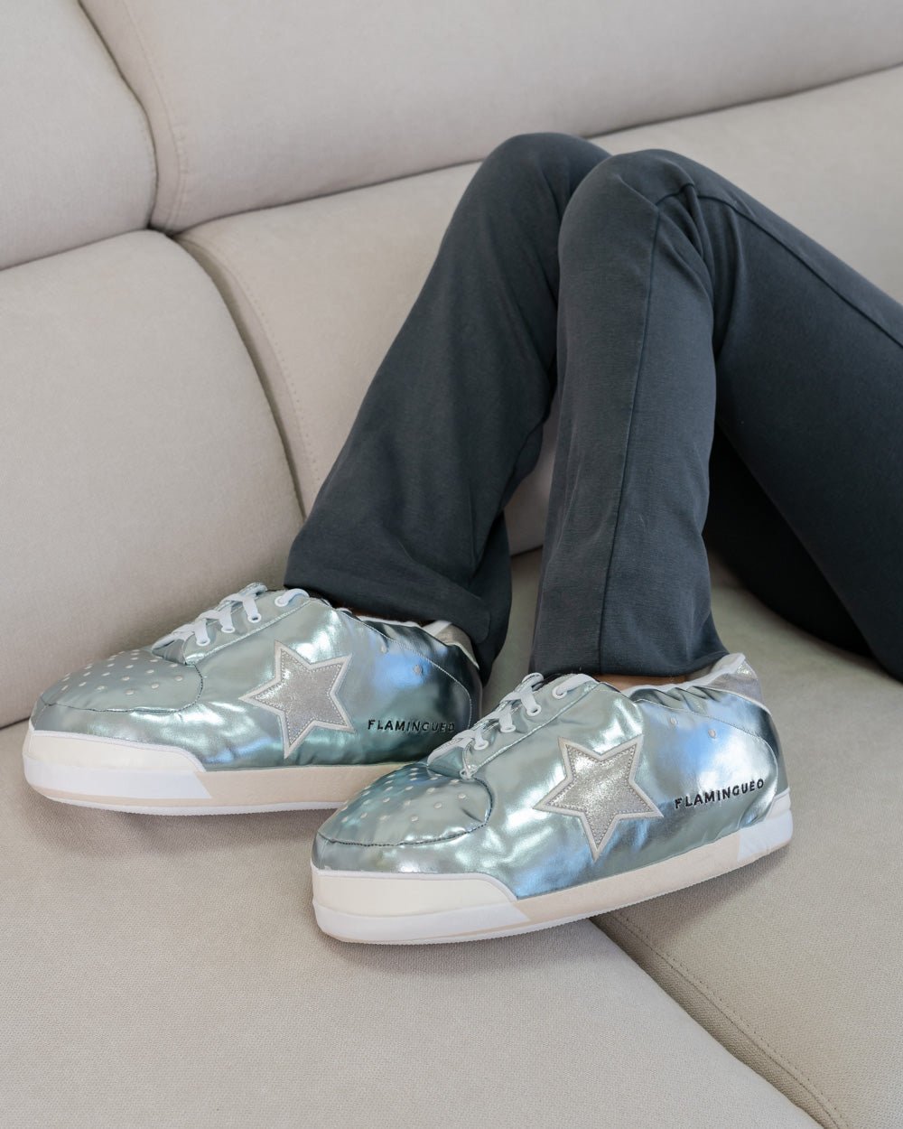 Zapatillas de andar por casa - WABI - Flamingueo